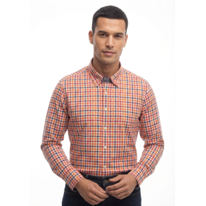 Camicia flanella leggera di cotone