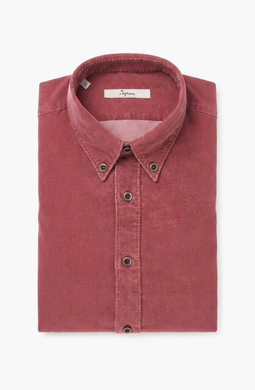 camicia-velluto-slim-02 Camicia velluto a costine Ingram Slim Fit