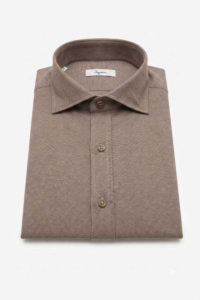 camicia-flanella-uomo-02 Camicia flanella di cotone Ingram Slim Fit