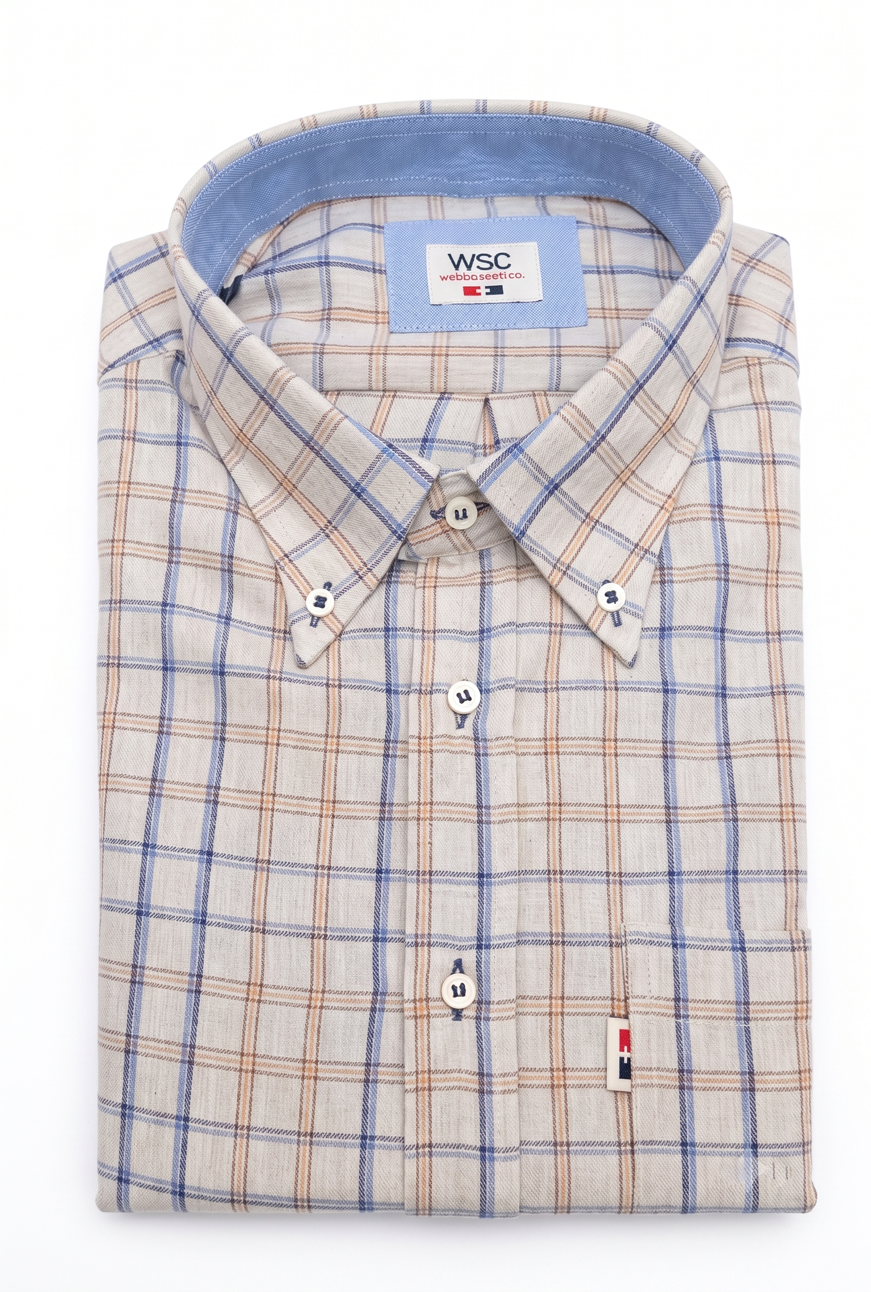 camicia-flanella-regular-02 Camicia flanella di cotone Webb & Scott