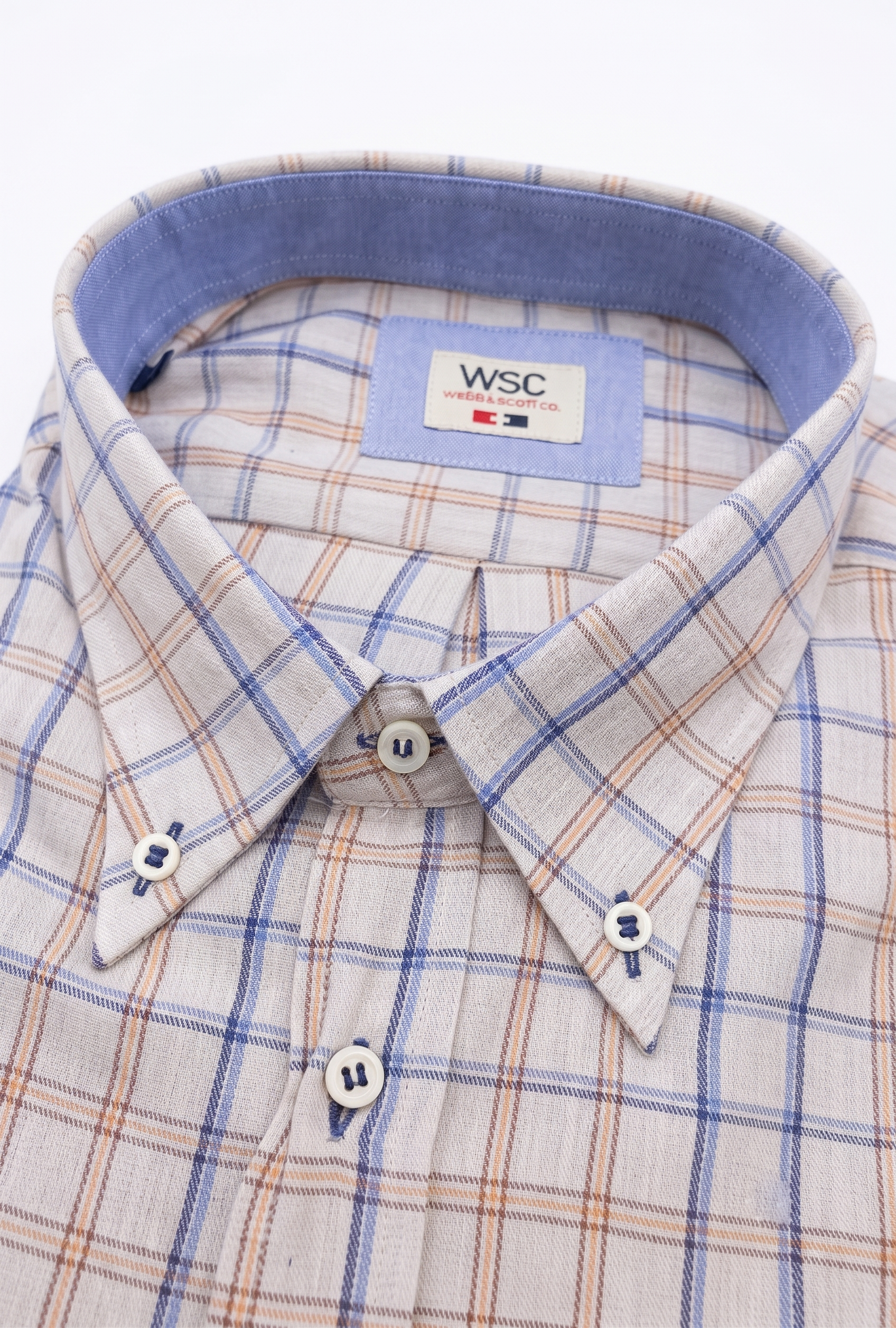 camicia-flanella-regular-03 Camicia flanella di cotone Webb & Scott