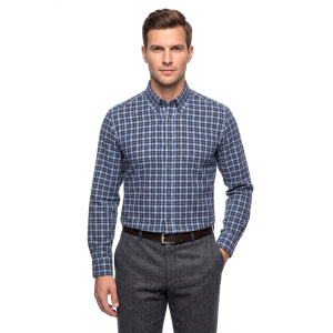 Camicia flanella leggera  uomo