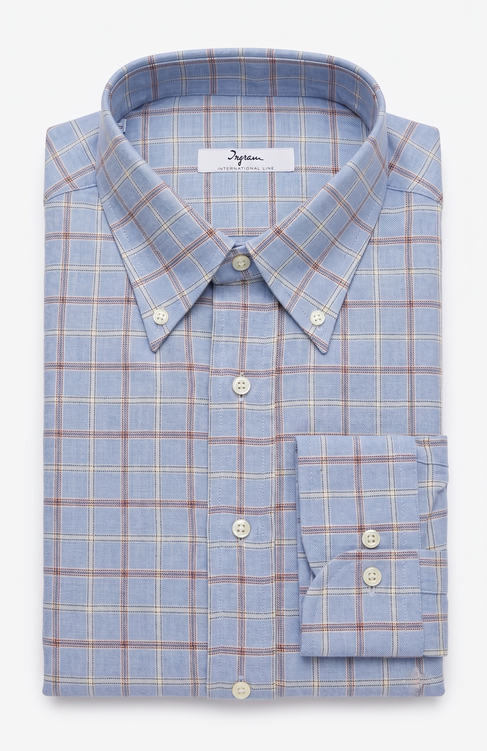 Camicia flanella di cotone Ingram