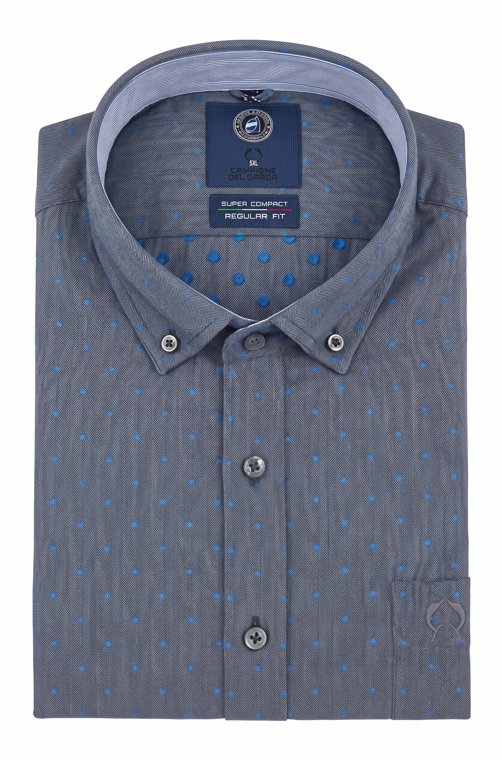 Camicia flanella di cotone Claudio Campione