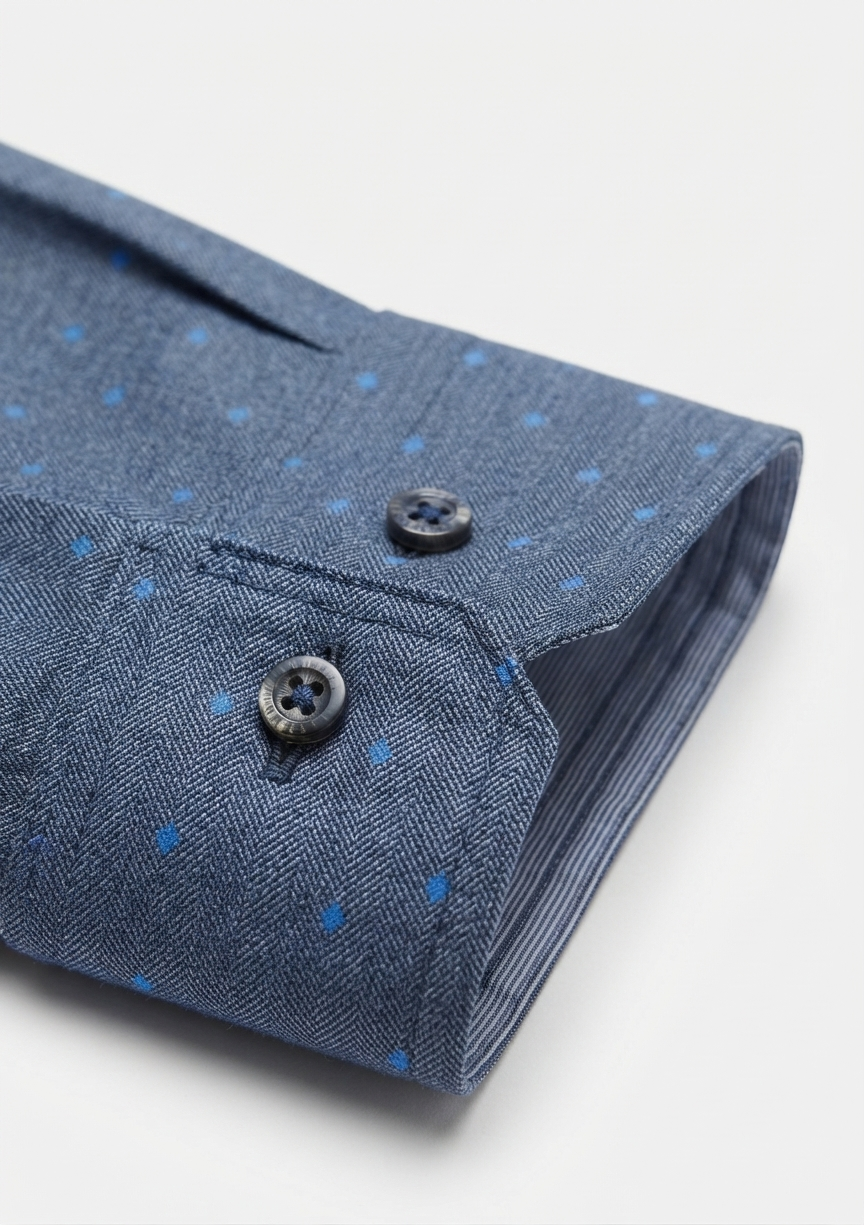 Camicia flanella di cotone Claudio Campione
