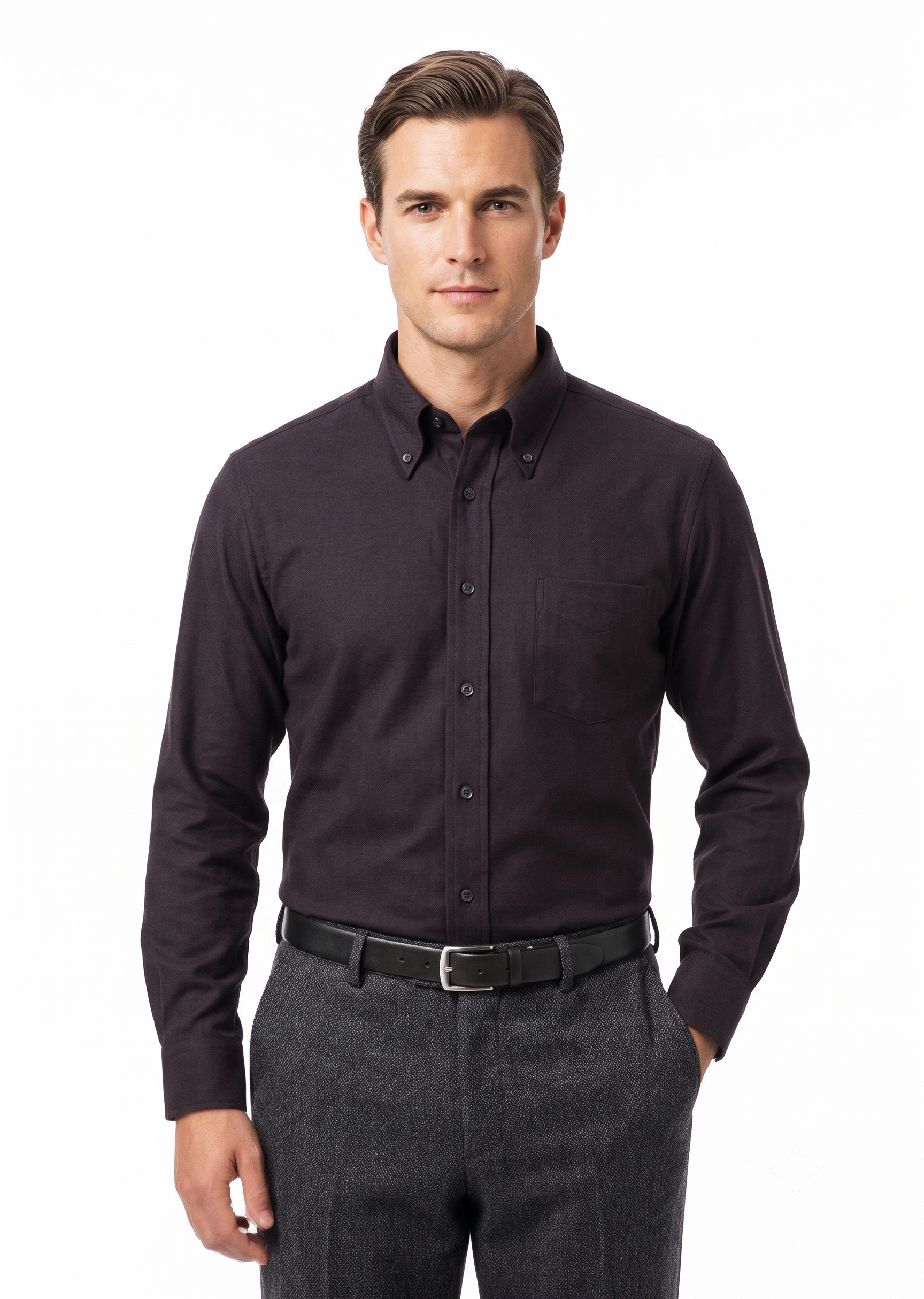 Camicia flanella di cotone Ingram
