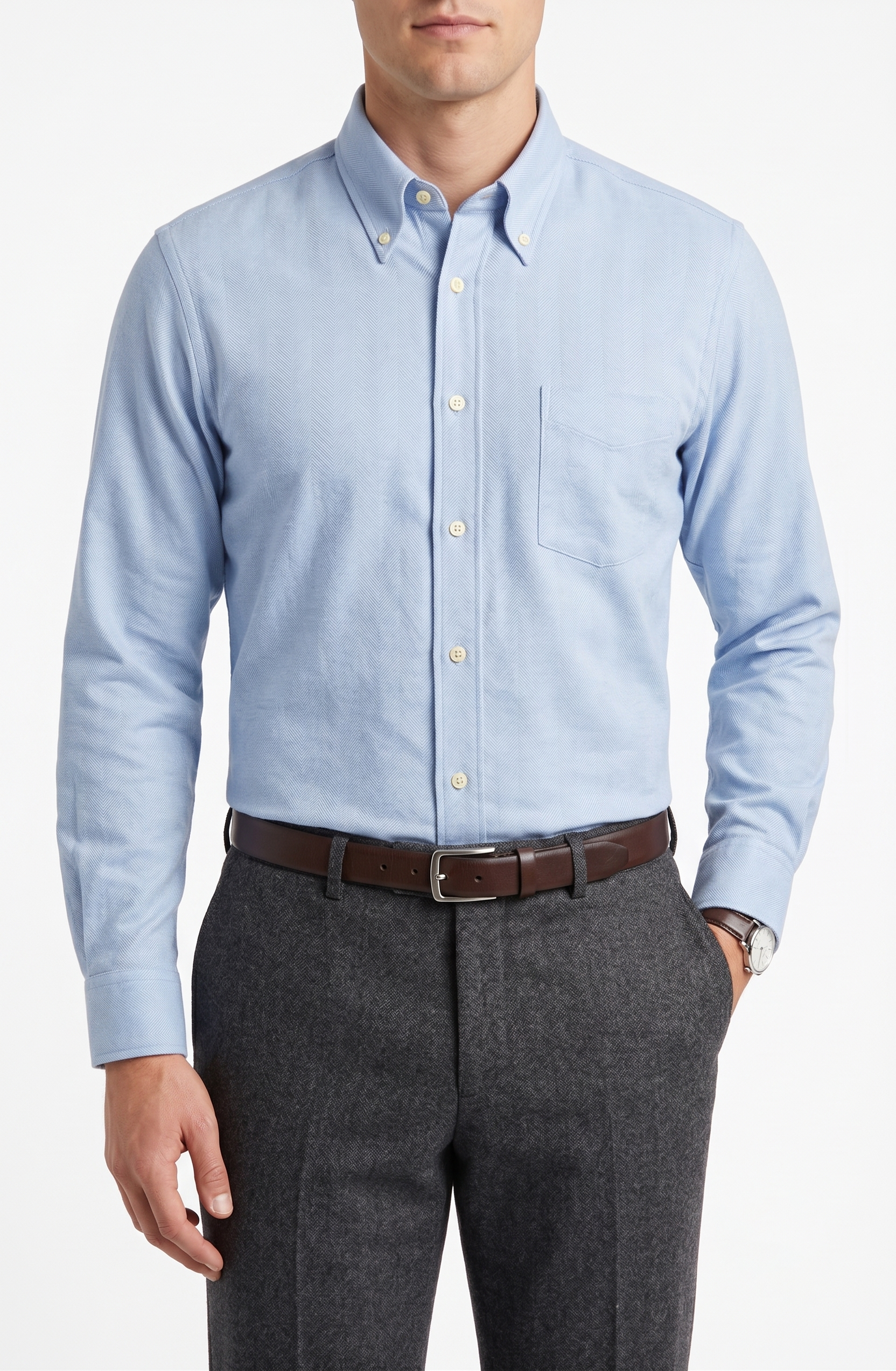 Camicia flanella di cotone Ingram