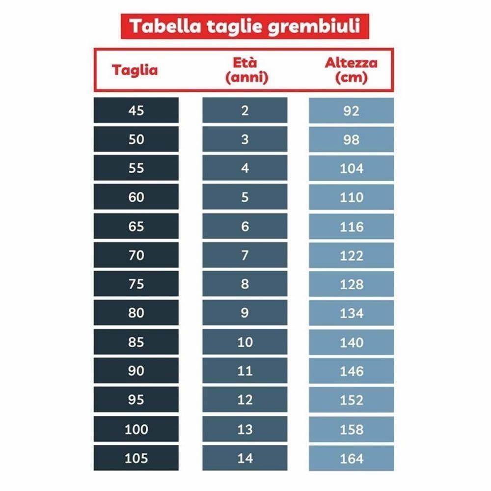 Grembiule asilo bambino Siggi