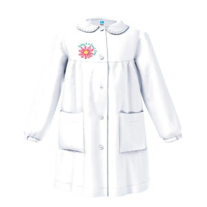 Grembiule scuola elementare bambina  fiore