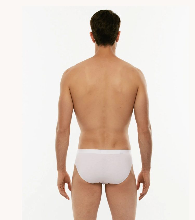 lovable coppia slip uomo pure cotton elastico interno bianco - foto 2 lovable coppia slip uomo pure cotton elastico interno bianco - foto 2