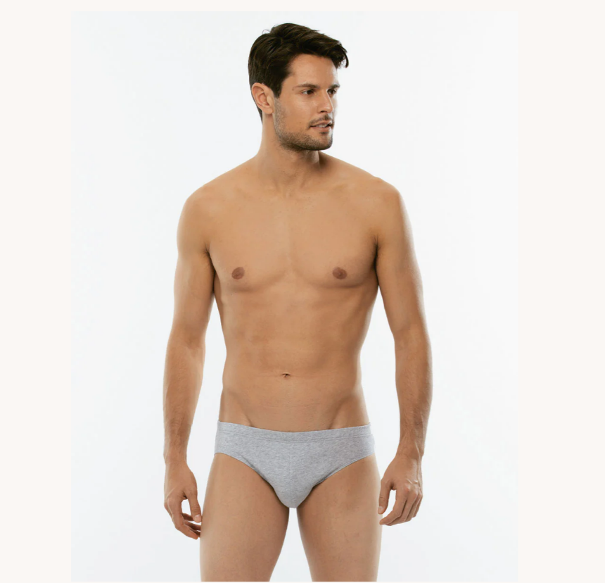 lovable coppia slip uomo pure cotton elastico interno grigio - foto 1 lovable coppia slip uomo pure cotton elastico interno grigio - foto 1