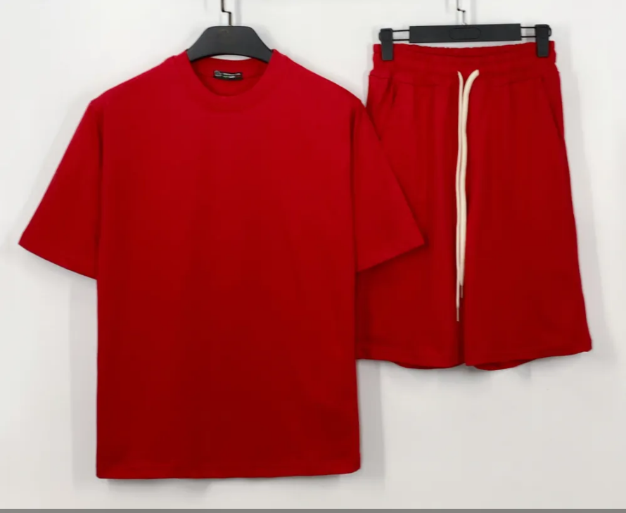 sony completo jersey unito bermuda con laccio lungo rosso - foto 1