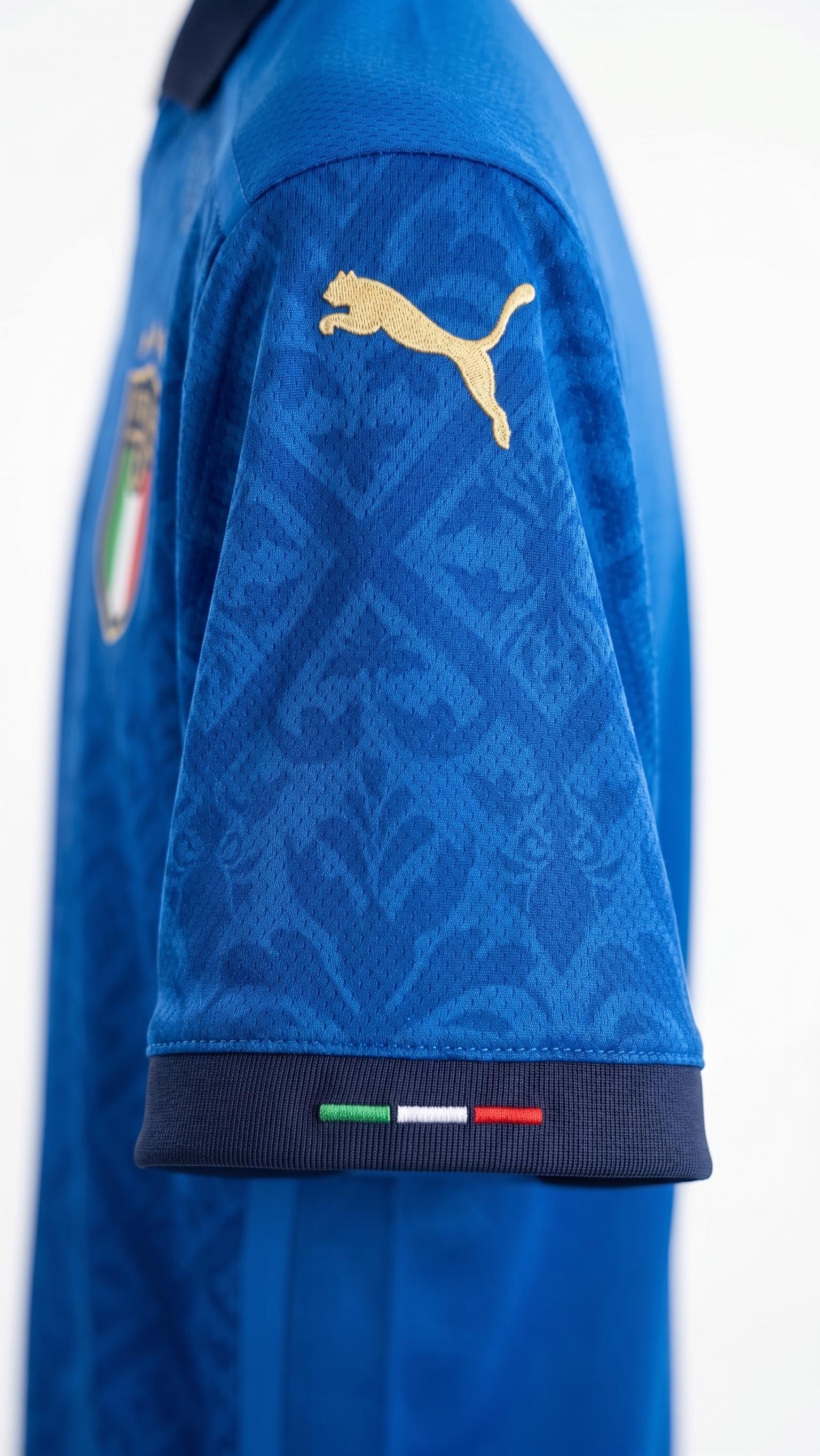 T-shirt sportiva Puma nazionale Italiana FIGC junior