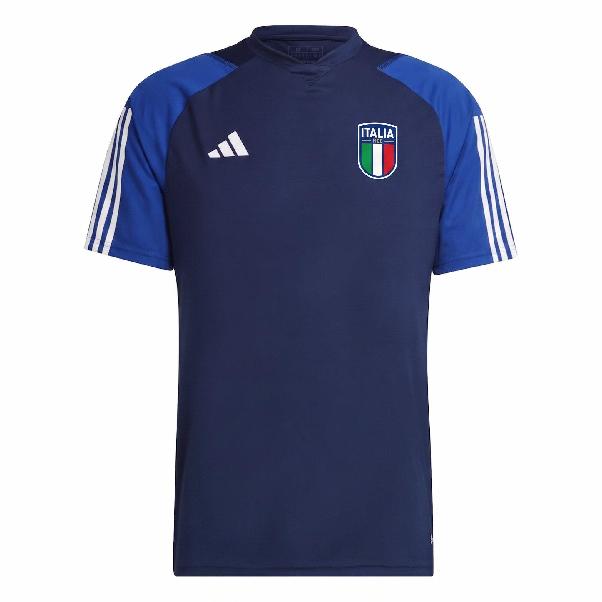 t-shirt-italia-adidas-01 T-shirt allenamento Adidas nazionale Italiana FIGC