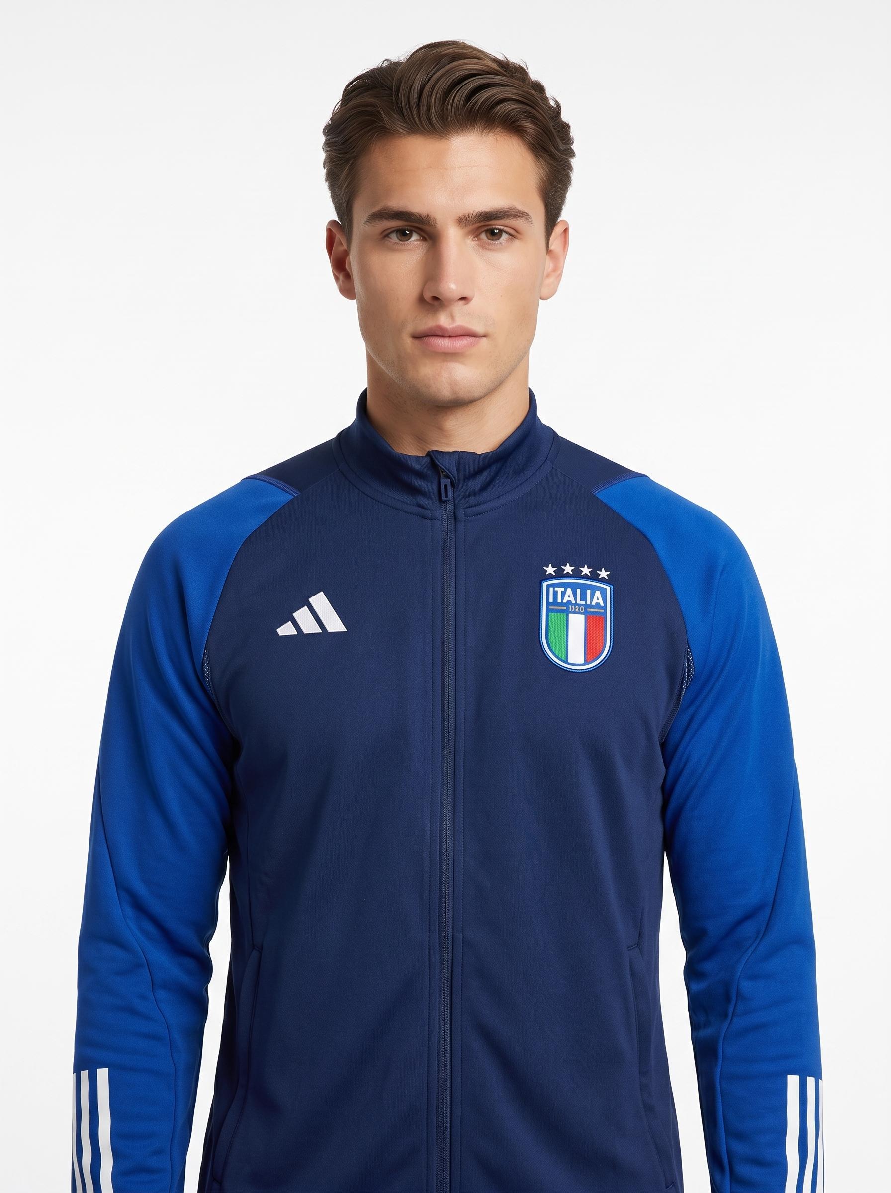 giacca-adidas-italia-02 Giacca sportiva Adidas nazionale Italiana FIGC