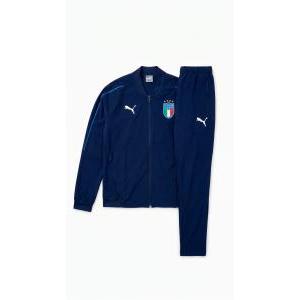 Completo tuta microfibra  italia blu
