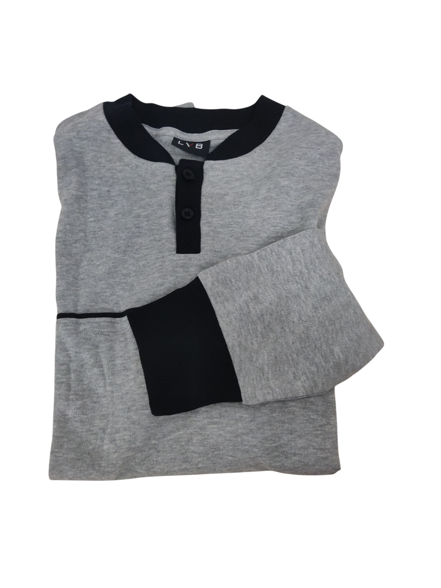 pigiama-lovable-man-l0f5v-serafino-interlock-grigio-02 Pigiama Lovable Man L0F5V serafino interlock Grigio