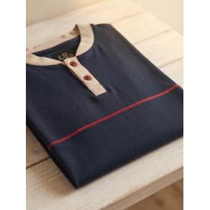 Pigiama  man  l0f5v serafino interlock blu