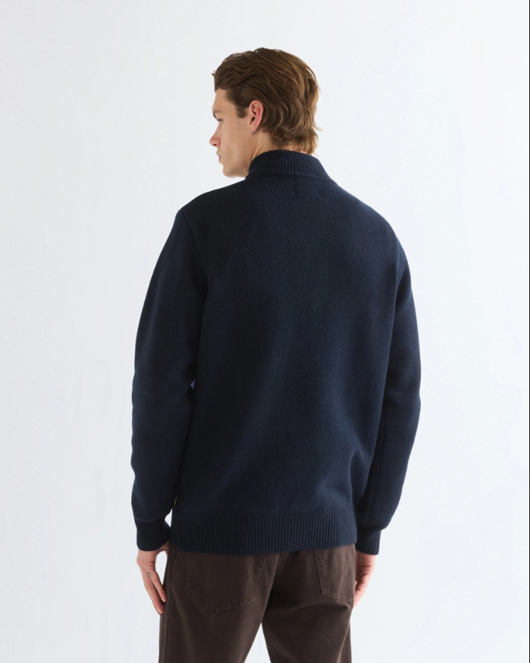 maglione-uomo-mezza-zip-lana-blu-02 Maglione uomo mezza zip lana Blu