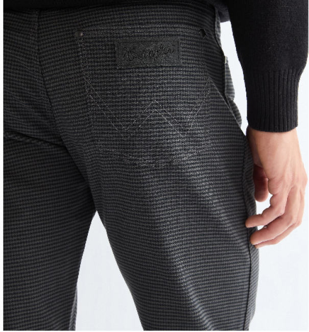 jeans-redford-cotone-pie-de-poule-grigio-05 Jeans REDFORD cotone pie de poule Grigio