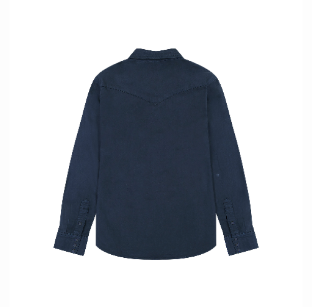 camicia-oxford-ml-con-bottoncini-blu-02 Camicia oxford ml con bottoncini Blu