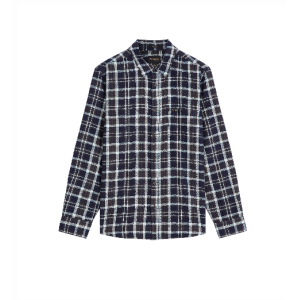 Camicia flanella quadri 1 taschino blu