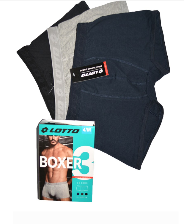 lotto tris lb1003 boxer uomo elasticizzato multicolor - foto 3 lotto tris lb1003 boxer uomo elasticizzato multicolor - foto 3