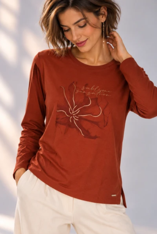 f.lli campagnolo t-shirt ml donna 